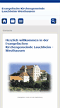 Mobile Screenshot of lauchheim-westhausen-evangelisch.de